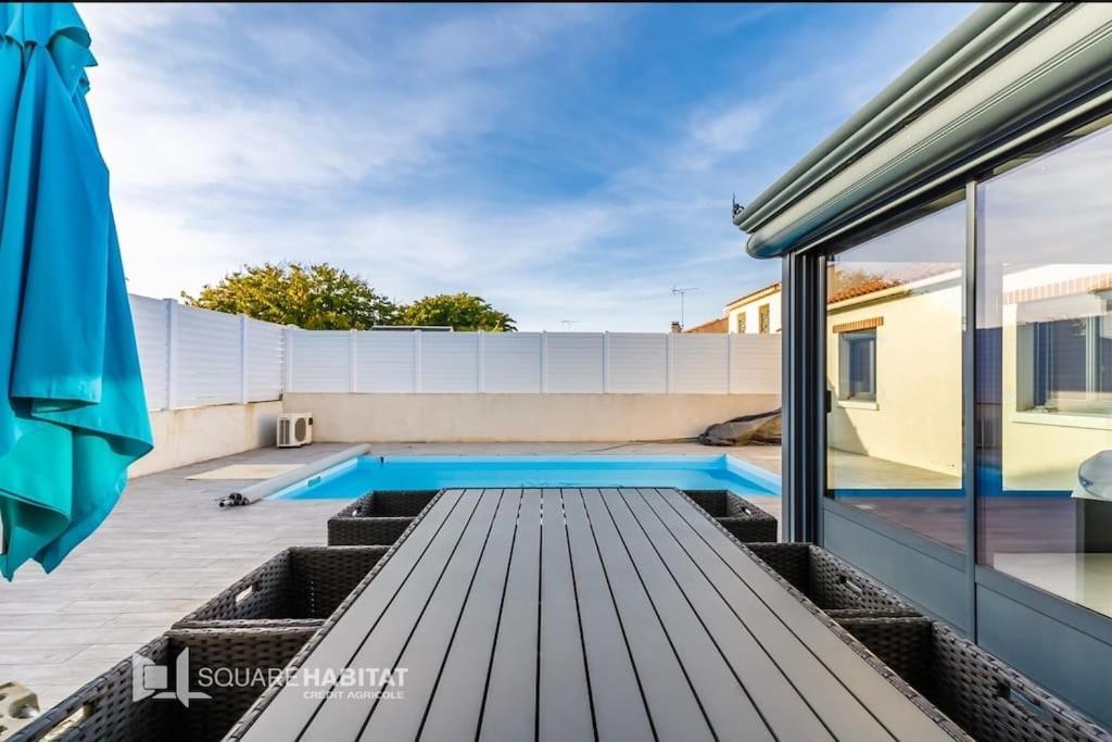 Villa Avec Piscine サン・ジャン·ド・モン エクステリア 写真