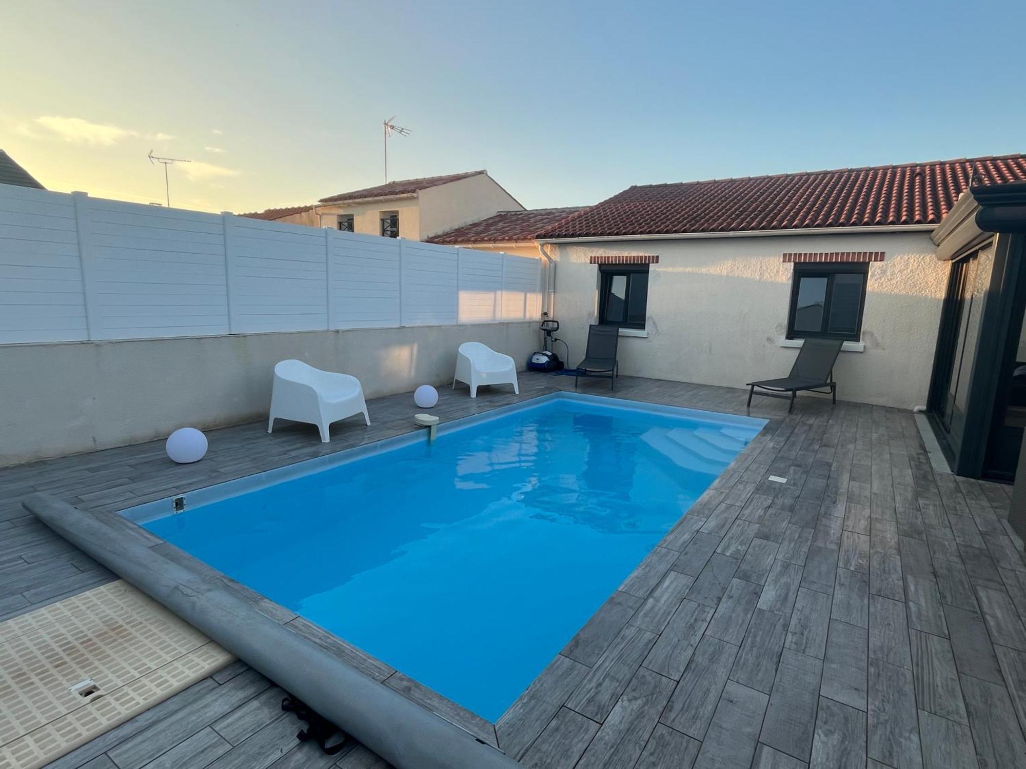 Villa Avec Piscine サン・ジャン·ド・モン エクステリア 写真
