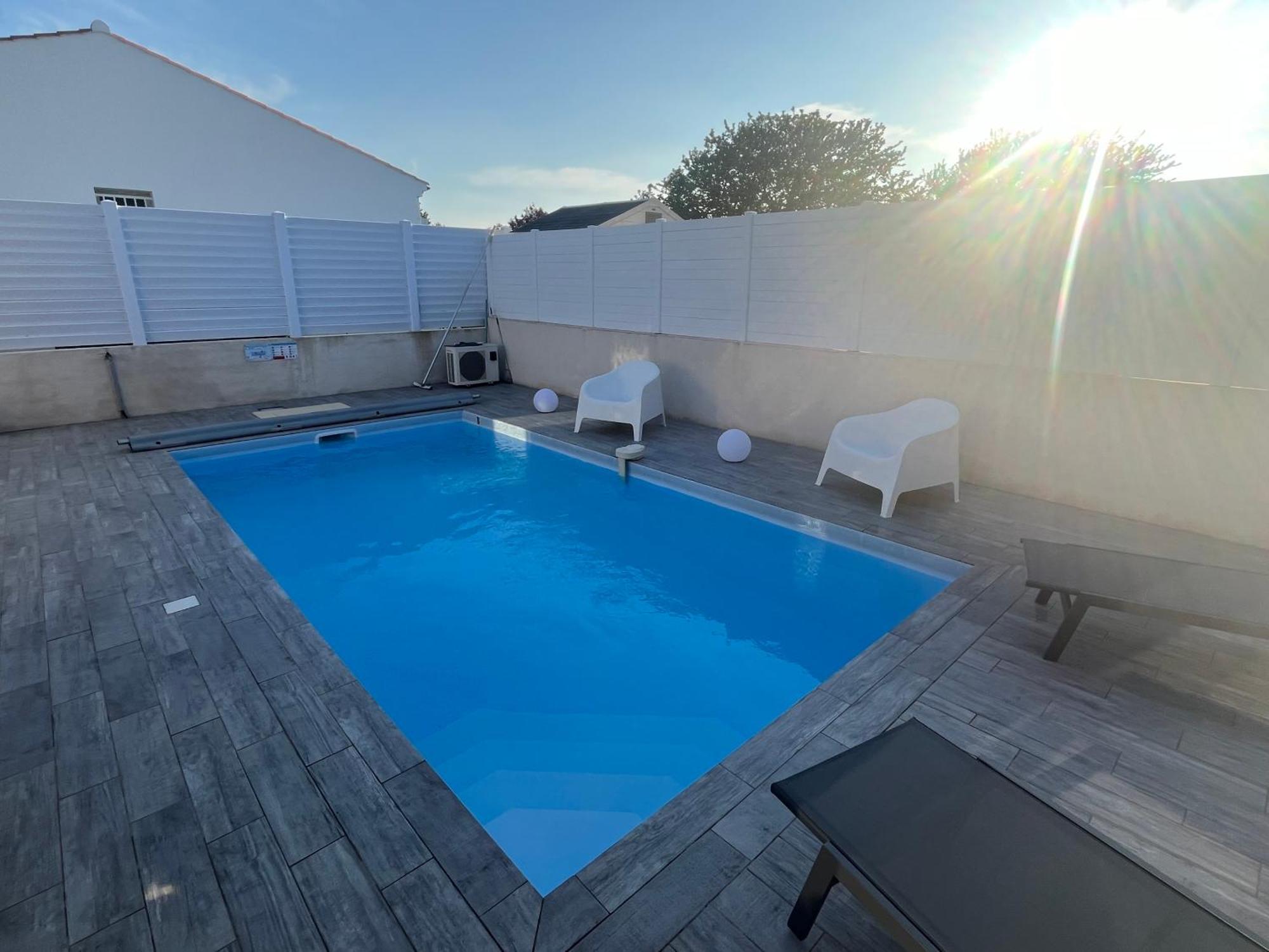 Villa Avec Piscine サン・ジャン·ド・モン エクステリア 写真
